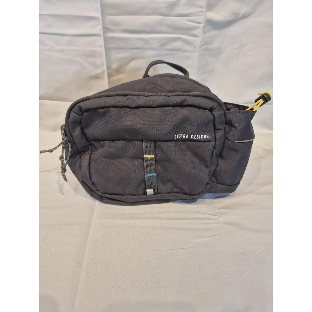 Sierra Designs Woods Quarry Waist Pack Water Bottle‎ Pocket Gray Adjustable Hike